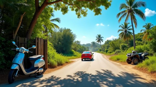 Comment se déplacer à Marie-Galante : voiture, scooter ou quad ?