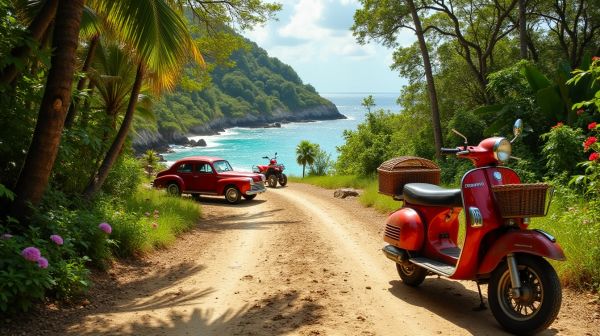 Comment se déplacer à Marie-Galante : voiture, scooter ou quad ?