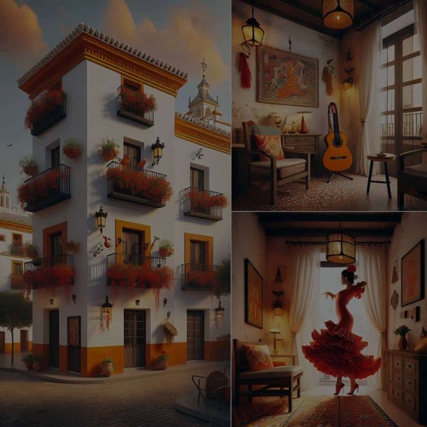 Quels appartements à Séville incluent une immersion dans l'art du flamenco?