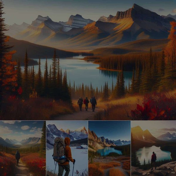 Quelles sont les spécificités d'une randonnée dans le parc national de Banff au Canada en automne?