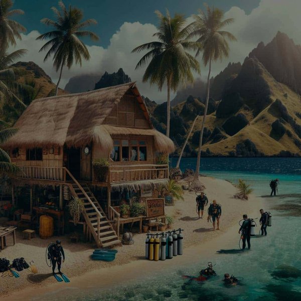 Comment trouver un bungalow sur une île déserte des Philippines avec cours de plongée sous-marine?