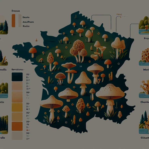 Quelles sont les meilleures régions pour la cueillette des champignons sauvages en France ?