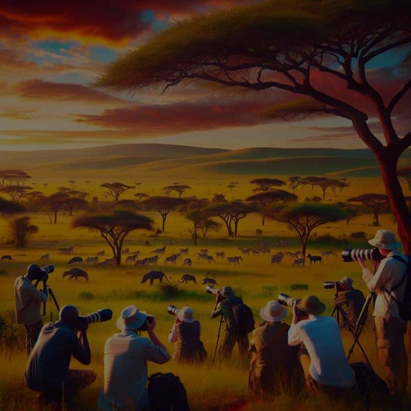 Où trouver des stages de photographie animalière dans les parcs nationaux africains ?