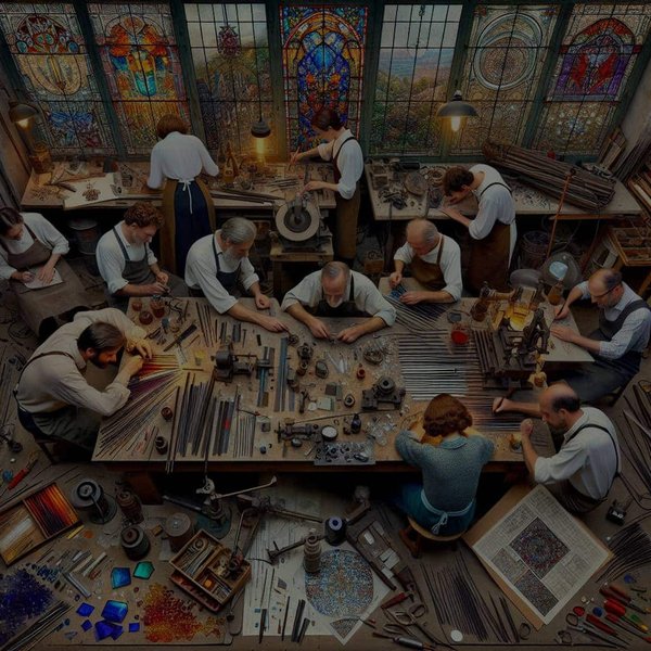Où apprendre l'art du vitrail dans les ateliers traditionnels en France?