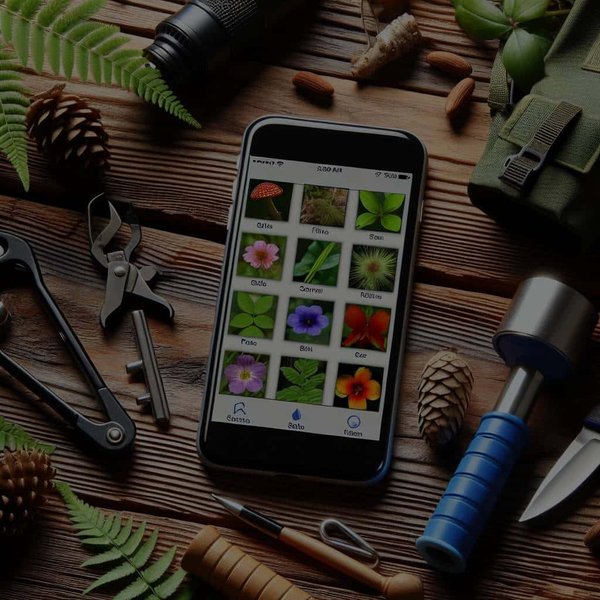 Quelles sont les applications mobiles indispensables pour l'identification des plantes en camping?